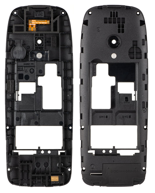 Среден капак за NOKIA 6310 (2024), черен