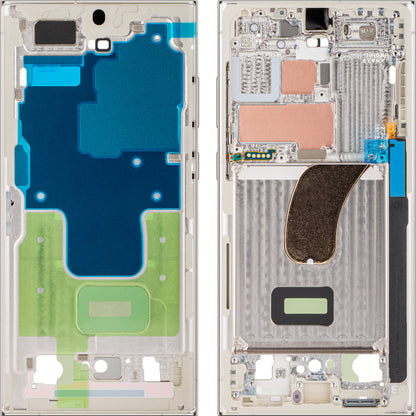 Калъф Mijloc Samsung Galaxy S23 Ultra S918, Crem, сервизен пакет GH96-15833B 