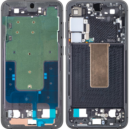 Корпус Среден Samsung Galaxy S23+ S916, Черен (Phantom Black), Service Pack GH96-15838A