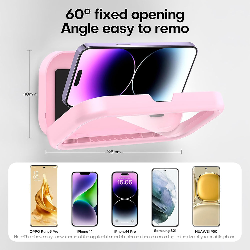 Techsuit LC-999 Wall Case with Touch Membrane for Phone, Waterproof, Green