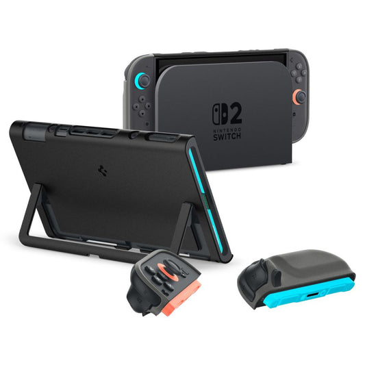 Калъф за защита Spigen Nano Pop за конзола Nintendo Switch 2, Черен ACS10206