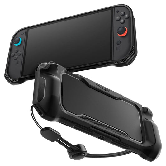 Калъф за защита Spigen Rugged Armor за конзола Nintendo Switch 2, Черен ACS09075