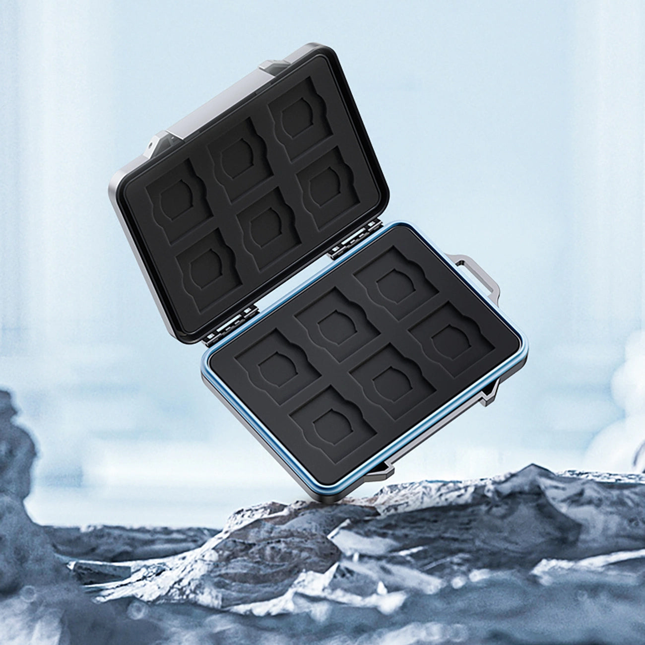 Калъф за защита Orico PHCD-3 за SD / microSD карти памет, черен