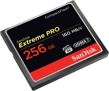 Карта памет CompactFlash SanDisk Extreme Pro, 256Gb, UDMA 7 SDCFXPS-256G-X46
