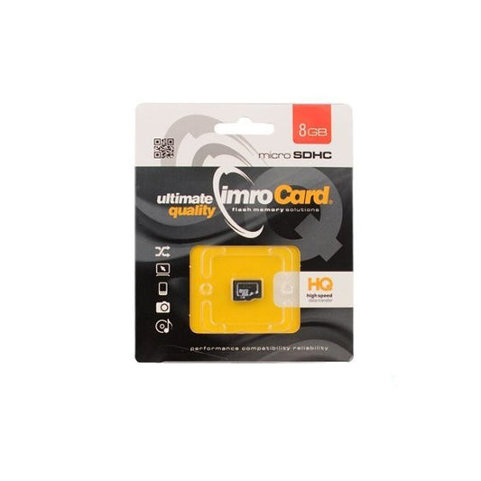 Карта памет microSDHC Imro, 8Gb, Клас 10