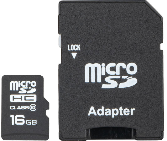 Карта памет microSDHC Emtec C10 Classic, 16Gb, Клас 10, с адаптер ECMSDM16GHC10CG