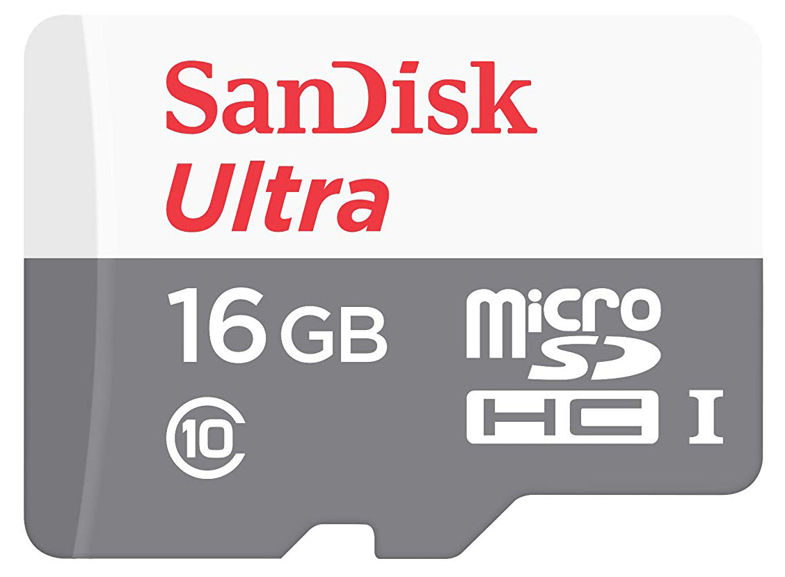 SanDisk Ultra Android microSDHC карта памет microSDHC, 16Gb, клас 10 / UHS-1 U1 SDSQUNS-016G-GN3MN SDSQUNS-016G-GN3MN