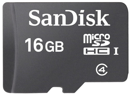 SanDisk microSDHC карта памет, 16Gb, клас 4 SDSDQM-016G-B35 