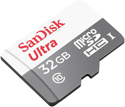 Карта памет microSDHC SanDisk Ultra, 32Gb, Клас 10 SDSQUNR-032G-GN3MN