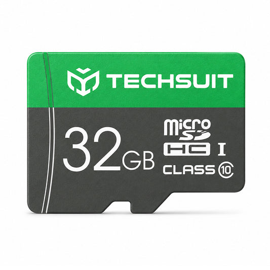 Карта памет microSDHC Techsuit THCM11, 32 GB, клас 10, с адаптер