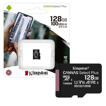 Kingston Canvas Select Plus, 128Gb, Class 10 / UHS-1 U1 SDCS2/128GBSP microSDXC карта памет