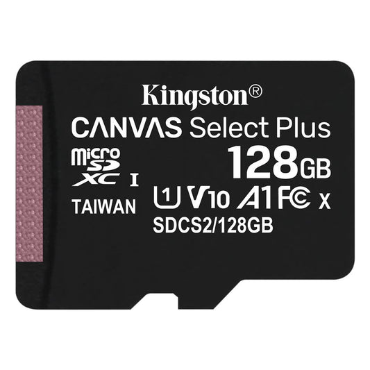 Kingston Canvas Select Plus, 128Gb, Class 10 / UHS-1 U1 SDCS2/128GBSP microSDXC карта памет