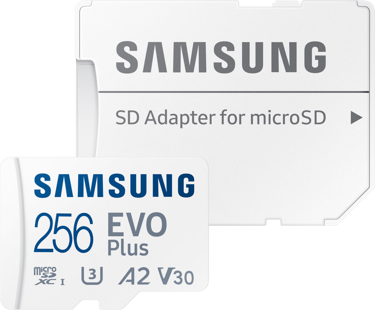 Карта памет microSDXC Samsung Evo Plus, 256Gb, Class 10 / UHS-1 U3, с адаптер MB-MC256SA/EU MB-MC256SA/EU 