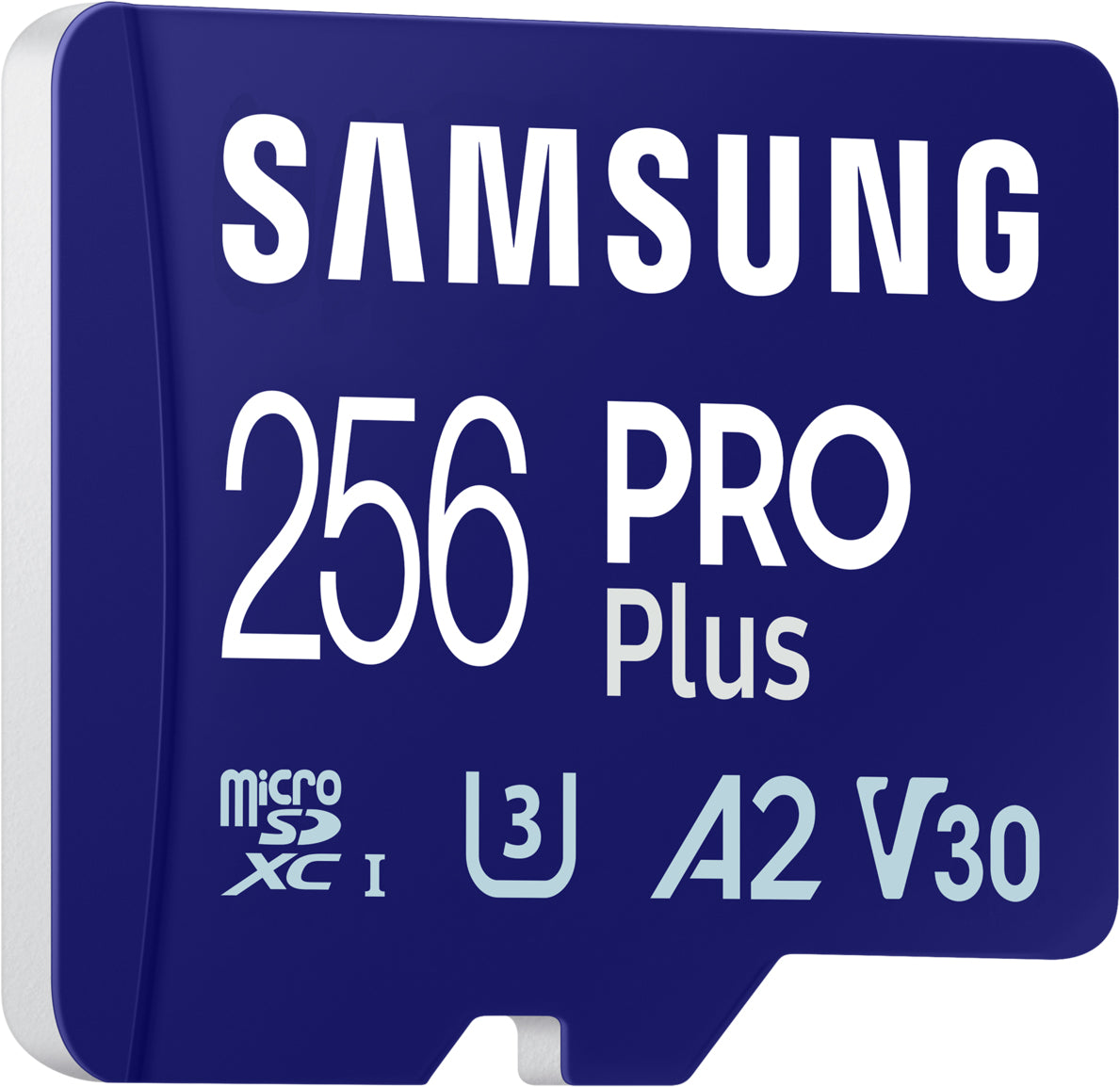 Карта памет microSDXC Samsung PRO Plus, 256Gb, Клас 10 / UHS-1 U3, С адаптер MB-MD256SA/EU