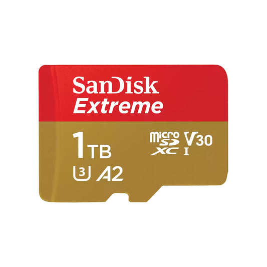 Карта памет microSDXC SanDisk Extreme, 1TB, Клас 10 / UHS-1 U3 SDSQXAV-1T00-GN6MN