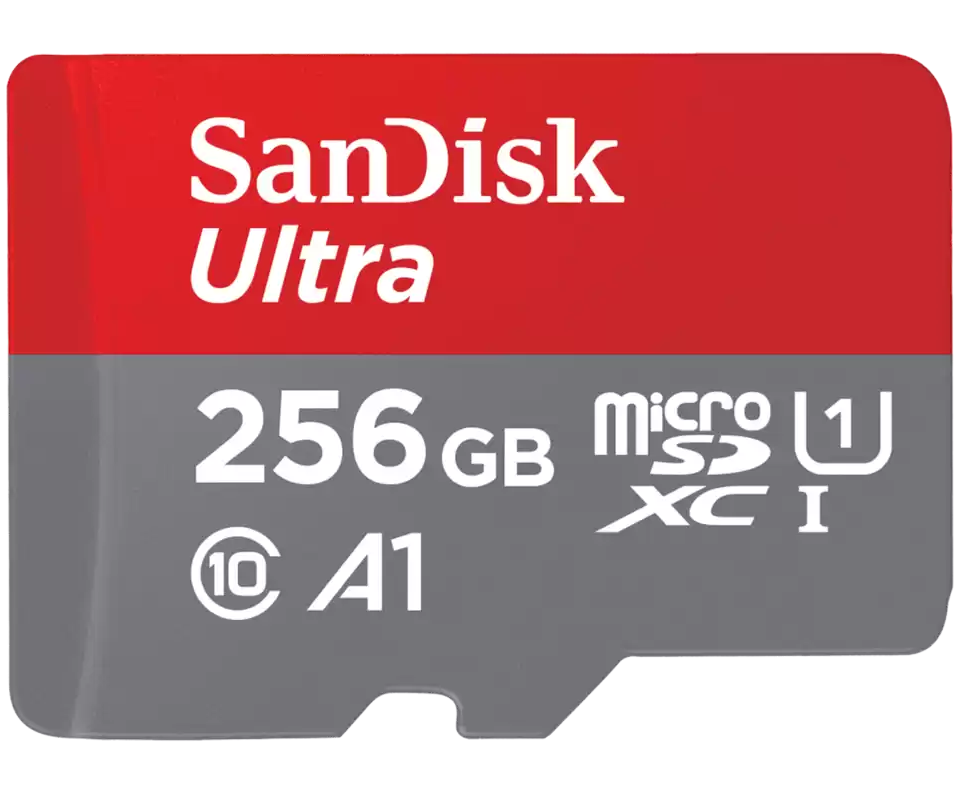 Карта памет microSDXC SanDisk Ultra Android A1, 256Gb, Клас 10 / UHS-1 U1 SDSQUAC-256G-GN6MN