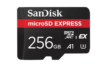 Карта памет microSDXC SanDisk Express, 256Gb, Клас 10 / UHS-1 U3 SDSQXFN-256G-GN4NN