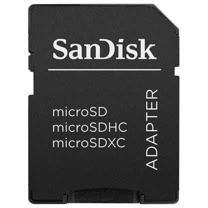 Карта памет microSDXC SanDisk Ultra, 64Gb, Клас 10, С адаптер SDSQUNR-064G-GN3MA