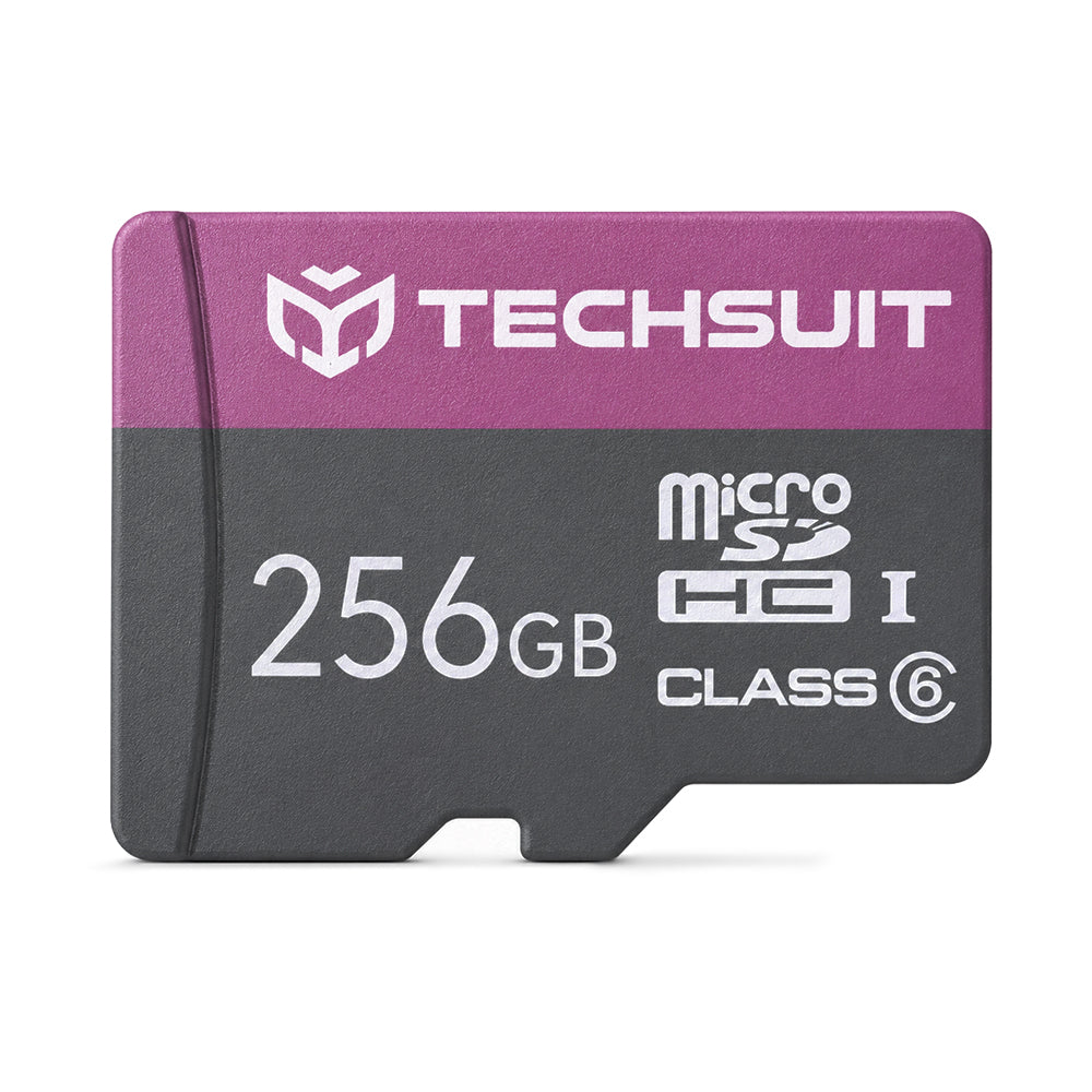 Карта памет microSDXC Techsuit THCM27, 256Gb, Клас 6, с адаптер