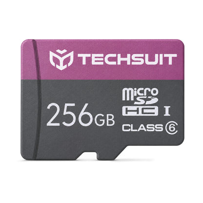 Карта памет microSDXC Techsuit THCM27, 256Gb, Клас 6, с адаптер