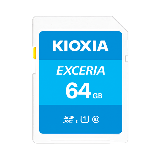 KIOXIA SDHC карта памет, 64Gb, клас 10 / UHS-1 U1 KIOXIA _SD_64G 