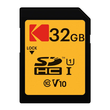 SDHC паметна карта Kodak Premium Performance, 32Gb, Клас 10 / UHS-1 U1 EKMSD32GHC10K