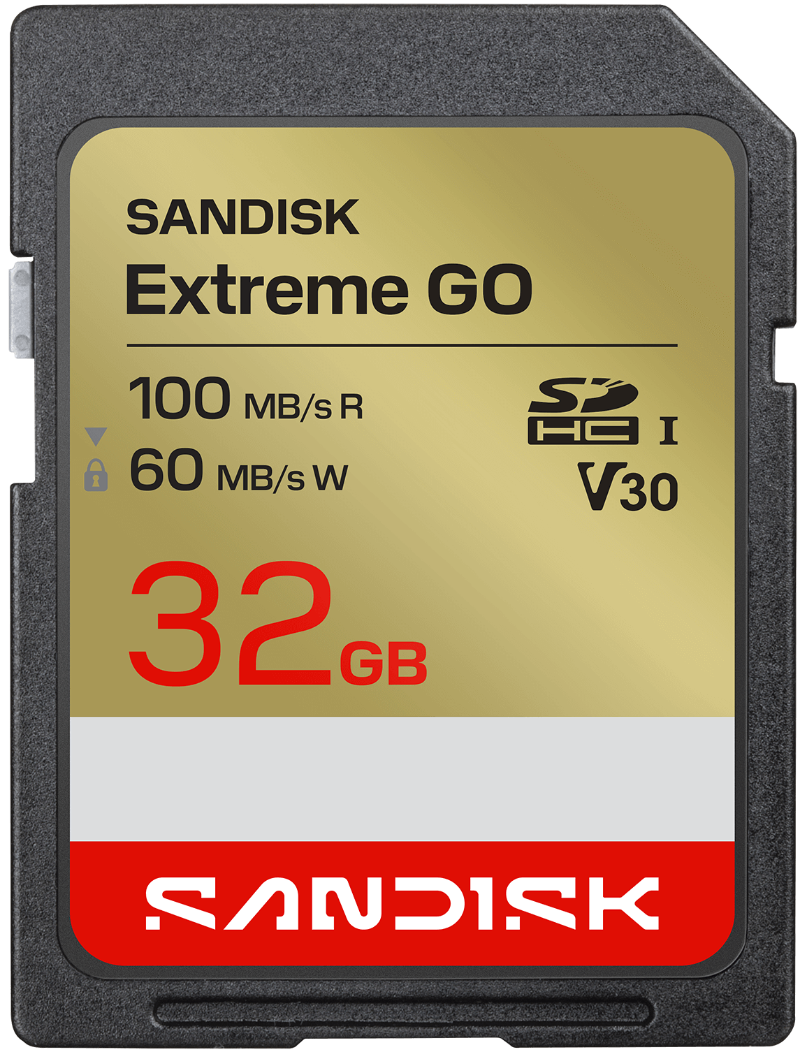 Карта памет SDHC SanDisk Extreme Go, 32Gb, Клас 10 / UHS-1 U1 SDSDXGN-032G-GNCIN
