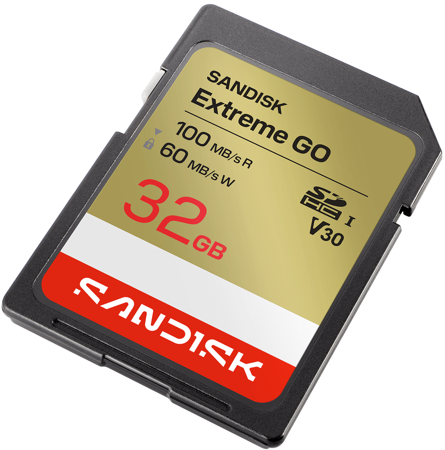Карта памет SDHC SanDisk Extreme Go, 32Gb, Клас 10 / UHS-1 U1 SDSDXGN-032G-GNCIN