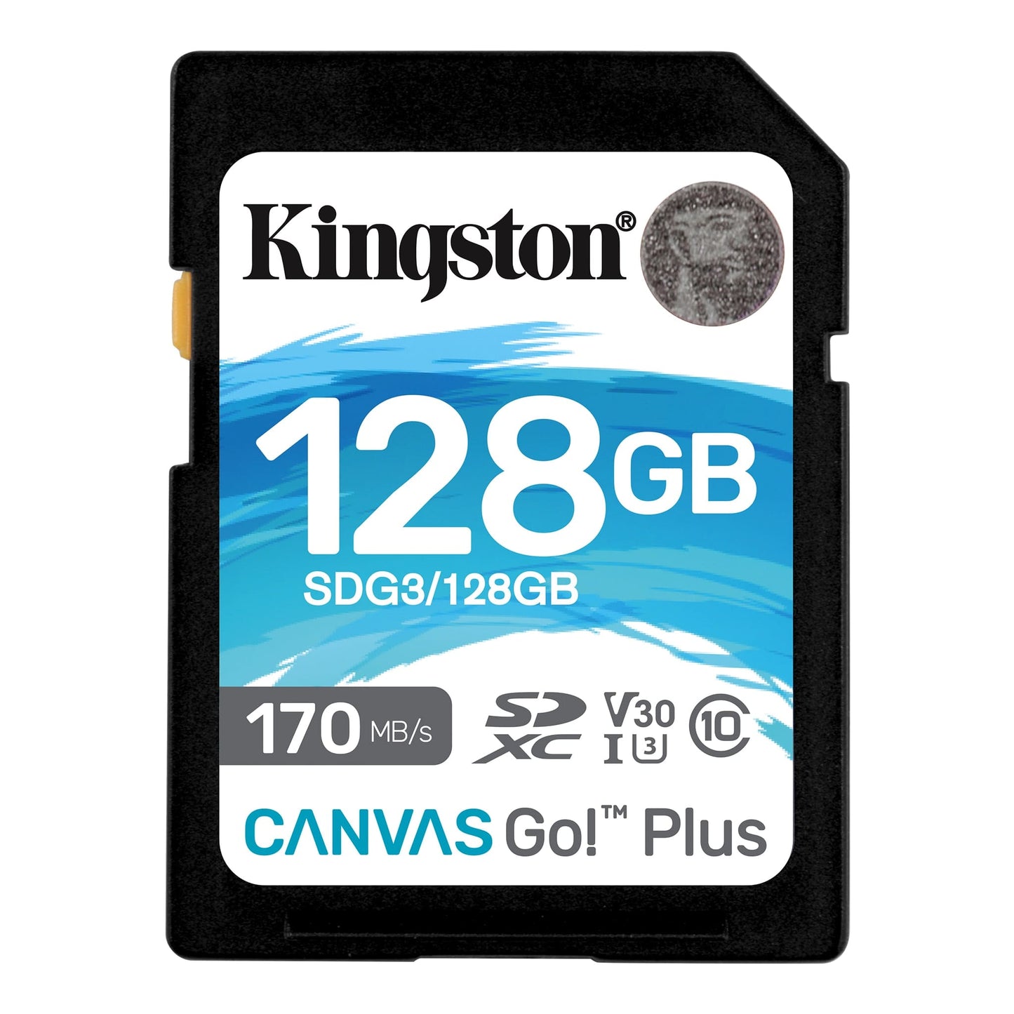 SDXC карта памет Kingston Canvas Go Plus, 128Gb, Class 10 / UHS-1 U3 SDG3/128GB