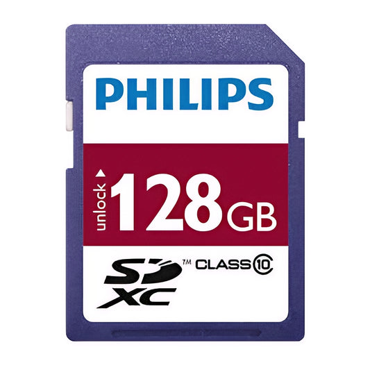 Карта памет SDXC Philips, 128Gb, Клас 10 FM12SD55B/10