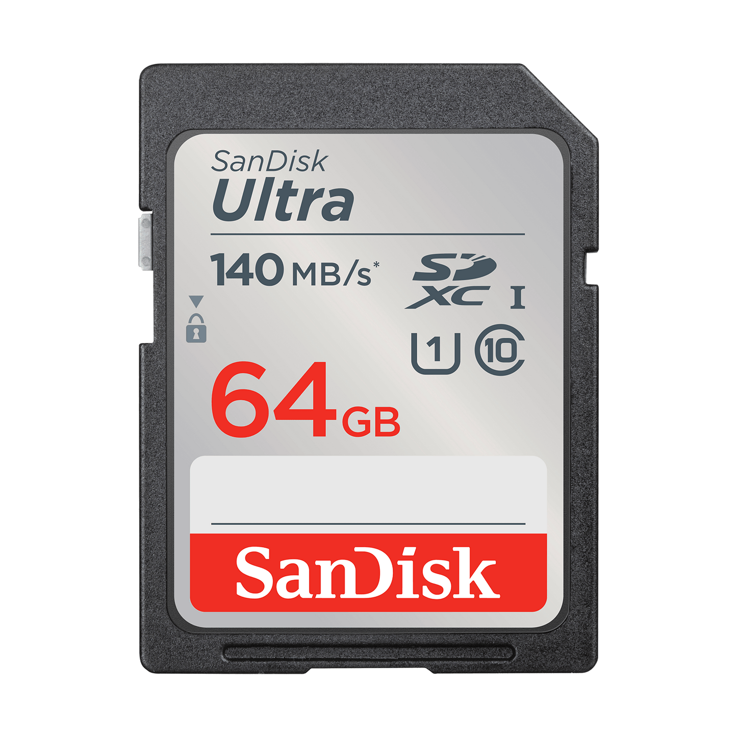 Карта памет SDXC SanDisk Ultra, 64Gb, Клас 10 / UHS-1 U1 SDSDUNB-064G-GN6IN