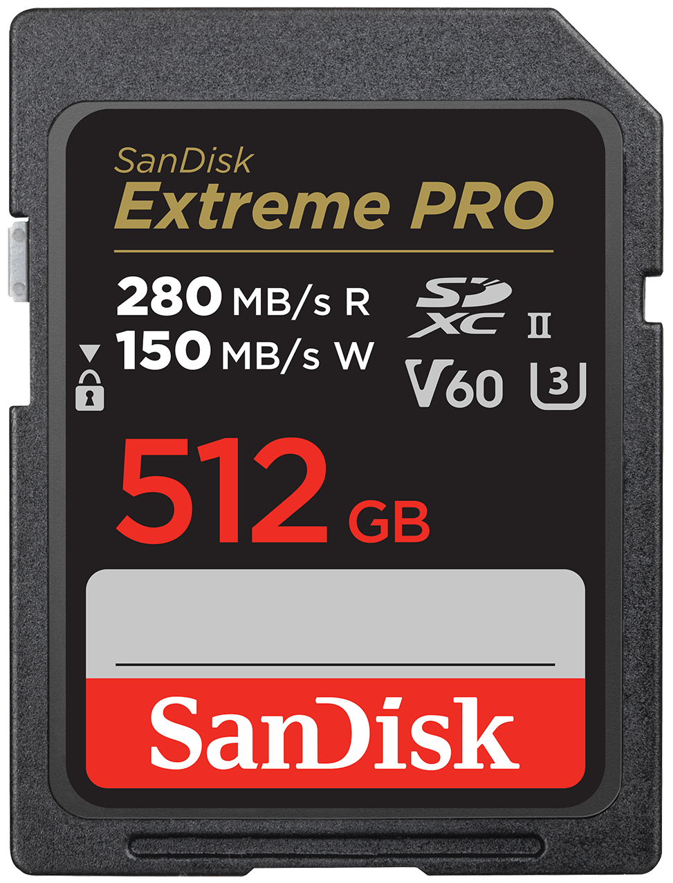 SDXC карта памет SanDisk Extreme Pro, 512Gb, Клас 10 / UHS-2 U3 SDSDXEP-512G-GN4IN