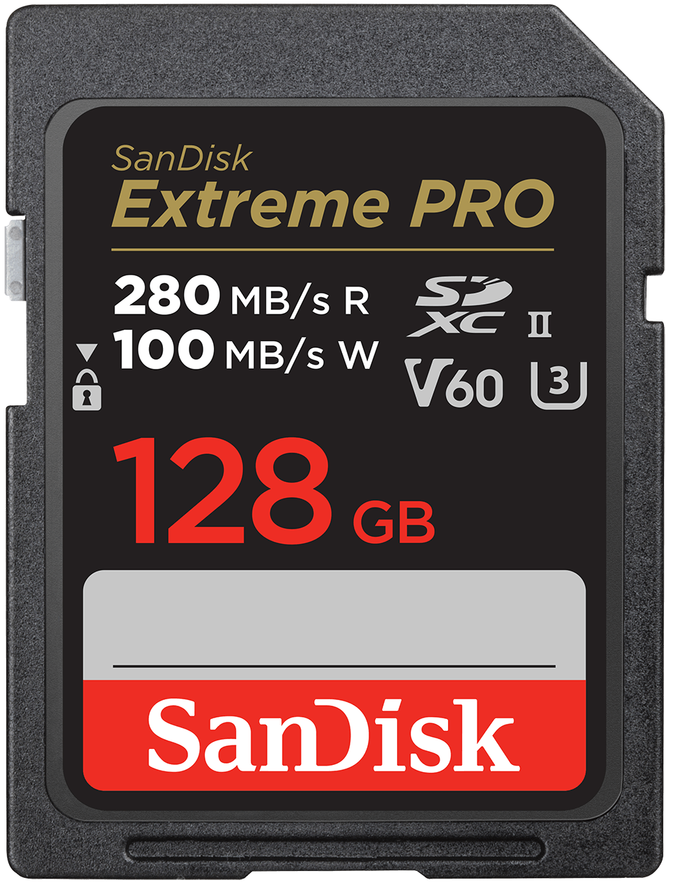 Карта памет SDXC SanDisk Extreme Pro, 128Gb, Клас 10 / UHS-2 U3 SDSDXEP-128G-GN4IN