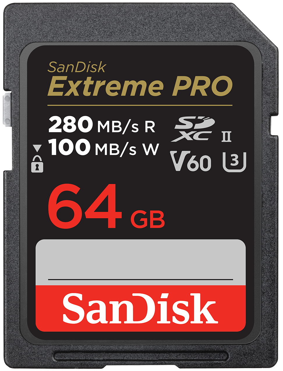 SDXC карта памет SanDisk Extreme Pro, 64Gb, Клас 10 / UHS-2 U3 SDSDXEP-064G-GN4IN