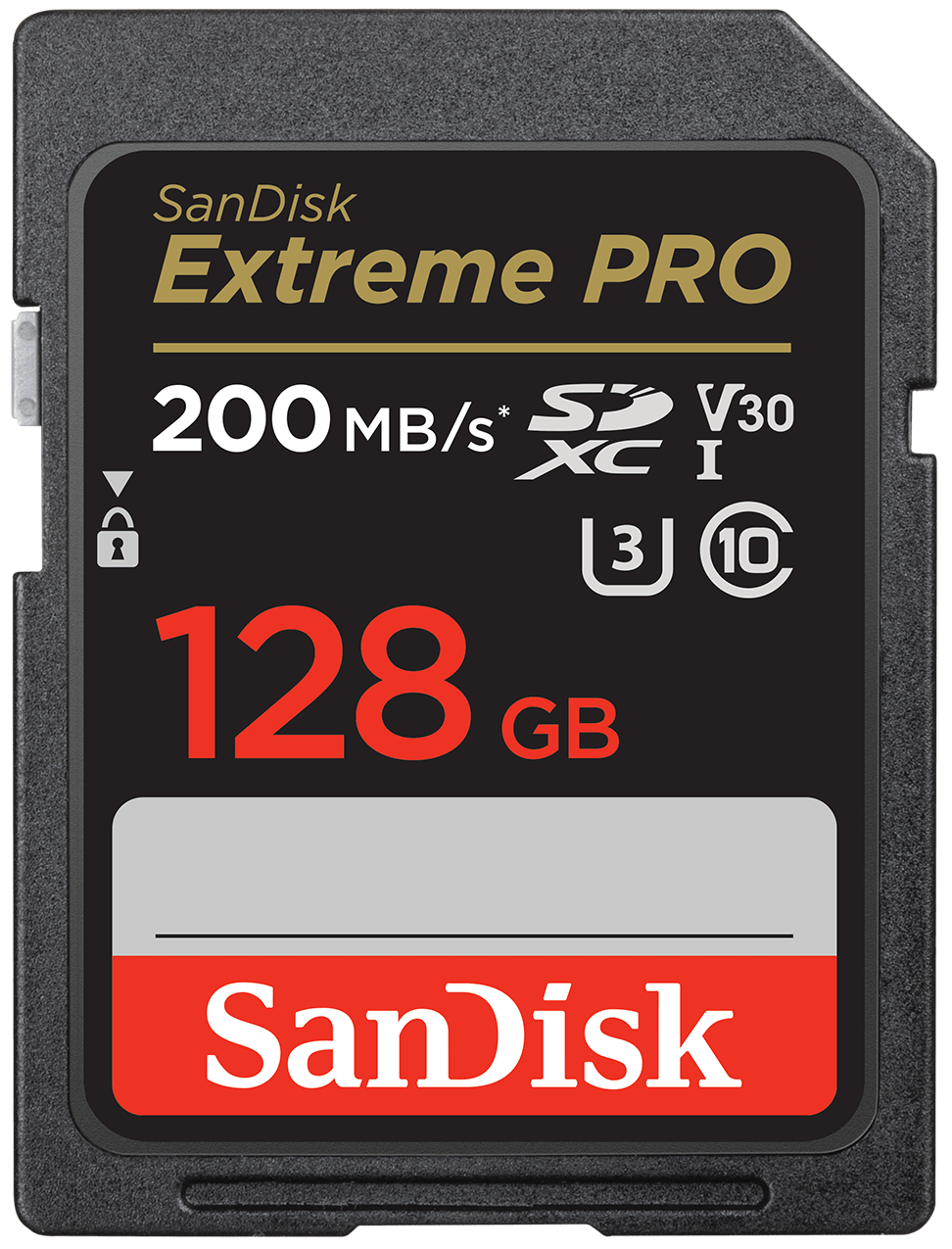 Карта памет SDXC SanDisk Extreme Pro, 128Gb, Клас 10 / UHS-1 U3 SDSDXXD-128G-GN4IN