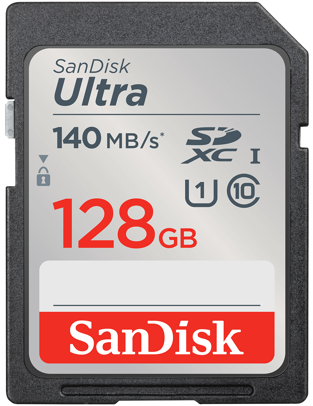SDXC карта памет SanDisk Ultra, 128GB, Клас 10 / UHS-1 U1 SDSDUNB-128G-GN6IN