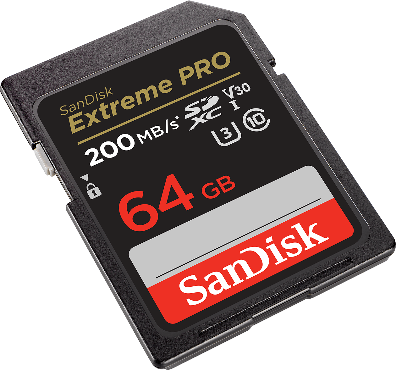 Карта памет SDXC SanDisk Extreme Pro, 64Gb, Клас 10 / UHS-1 U3 SDSDXXU-064G-GN4IN