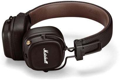 Handsfree Bluetooth Marshall Major IV, A2DP, Кафяв