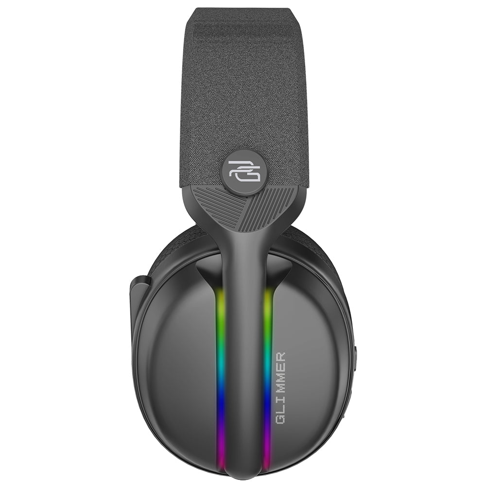 Слушалки за гейминг Proove Glimmer Wireless, RGB, BT / Wi-FI / Wired, Черни WHGL00022001