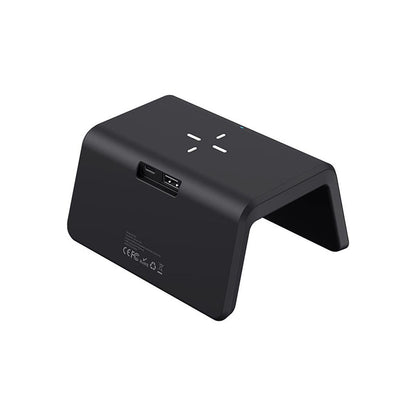 Цифров часовник HAVIT W320 с безжично зареждане QI, Черен