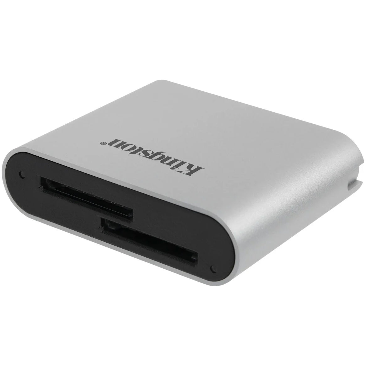 Четец за карти USB-C Kingston Workflow, Dual SD, Сив WFS-SD