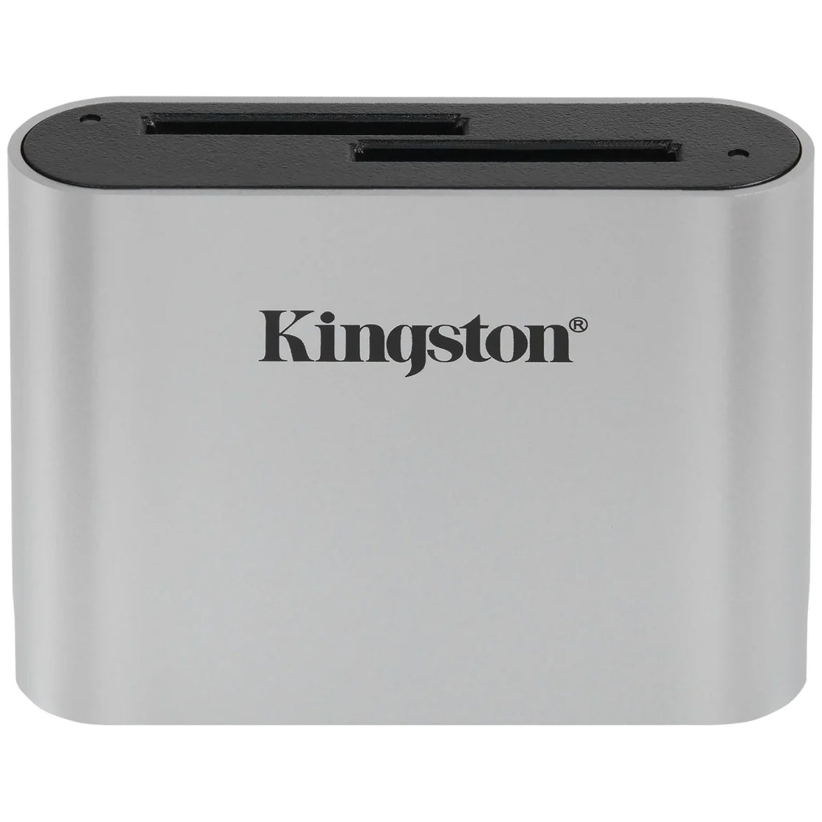 Четец за карти USB-C Kingston Workflow, Dual SD, Сив WFS-SD