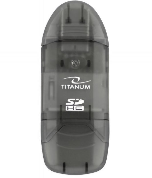 USB четец за карти Esperanza Titanum TA101K, SD, Черен