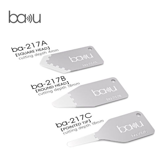 Метален клипс Baku BA-217, 3в1