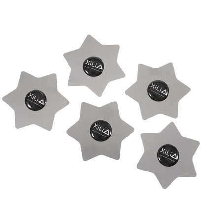 Метален клипс Xili Hexagon, комплект от 5 броя
