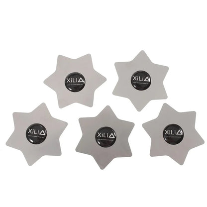 Метален клипс Xili Hexagon, комплект от 5 броя