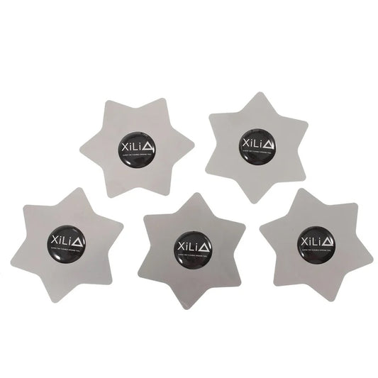 Метален клипс Xili Hexagon, комплект от 5 броя