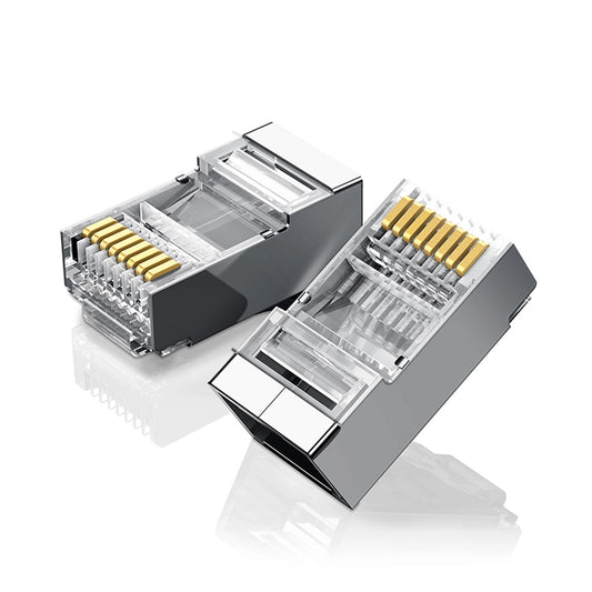 Мрежов конектор UGREEN NW111, RJ45, Cat6, комплект 50 броя