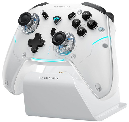 Контролер Machenike G5Pro Max с док за зареждане, бял