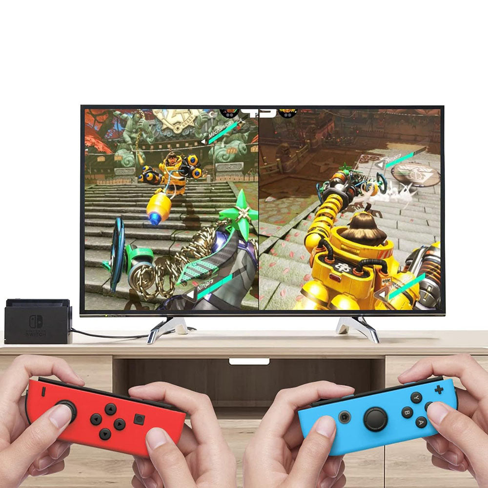 Контролер Techsuit THSWC за Nintendo Switch / Switch OLED / Switch Lite, Червено Синьо